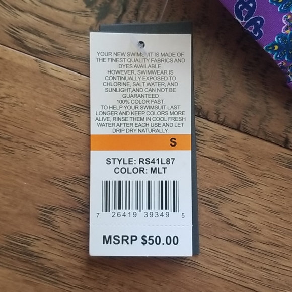 Kenneth Cole halter bikini top small - Picture 7 of 7